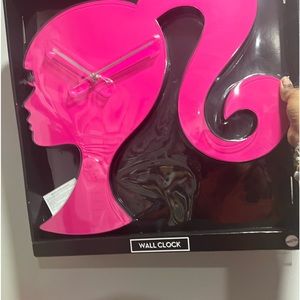 Barbie wall clock brand new